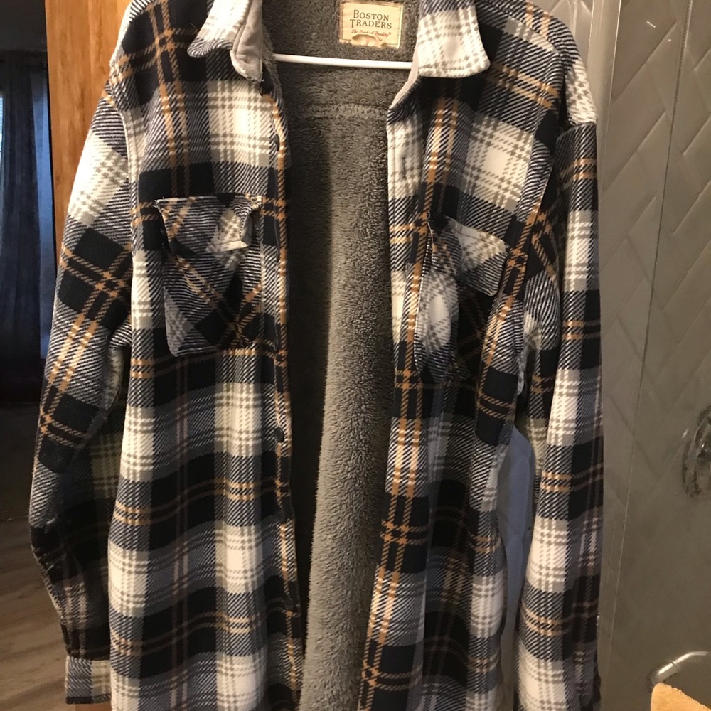 Euc flannel coat